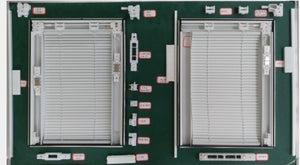 Integral Roll-Up Blinds (Manually Operated) Uv 2.0 | SHGC; 0.18 & Rw 27-50dB. 30mm, 33mm, or 37mm DGU. 5mm Clear Glass + 20/23/27mm Air Spacer + 5mm Clear Glass.
