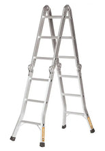 Load image into Gallery viewer, Hurricane 3.7m 14-Position Multifold Multi-Purpose Industrial 120kg Rated Ladder.