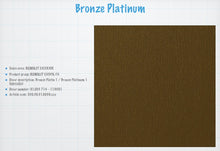 Load image into Gallery viewer, uPVC D-Quadrant, Bead, Fillet, Tri-Quad, Hollow Chamber Strips, D-Section & Edge Fillet Trims. Bronze Platinum Woodgrain Decor Renolit Exofol FR/FX Laminated Foil.