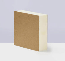 Load image into Gallery viewer, Construction Fire-Retardant PIR Insulation Board Panels Polyisocyanurate Premier Vinyl Film Foil Fibreglass Stoneglass Glass Veil & Polyurethane Foam PUR Classic Insulated Panels EN 1311-6 Wall Panels Floor Panels Ceiling Panels Roofing Panels