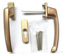 Load image into Gallery viewer, MACO Harmony Bronze SKB/PSK (Tilt &amp; Slide) In/Out Handle Set w/Spindle Kit 73mm (RAL 9016).