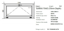 Load image into Gallery viewer, VEKA Softline 70AD Effect Line Double Glazed Tilt &amp; Turn Awning Sliding Tilt Inwards Windows.