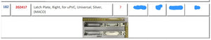 MACO uPVC Hardware