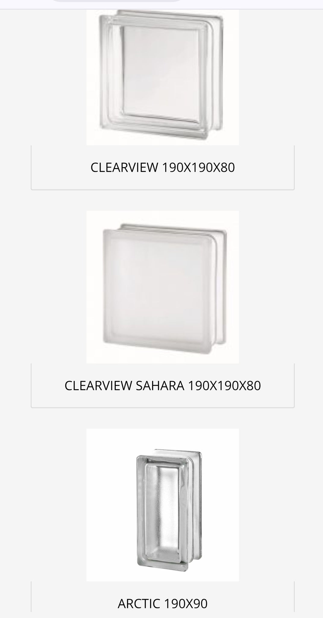 Upvc Block Glass Blocks – uPVC.com.au