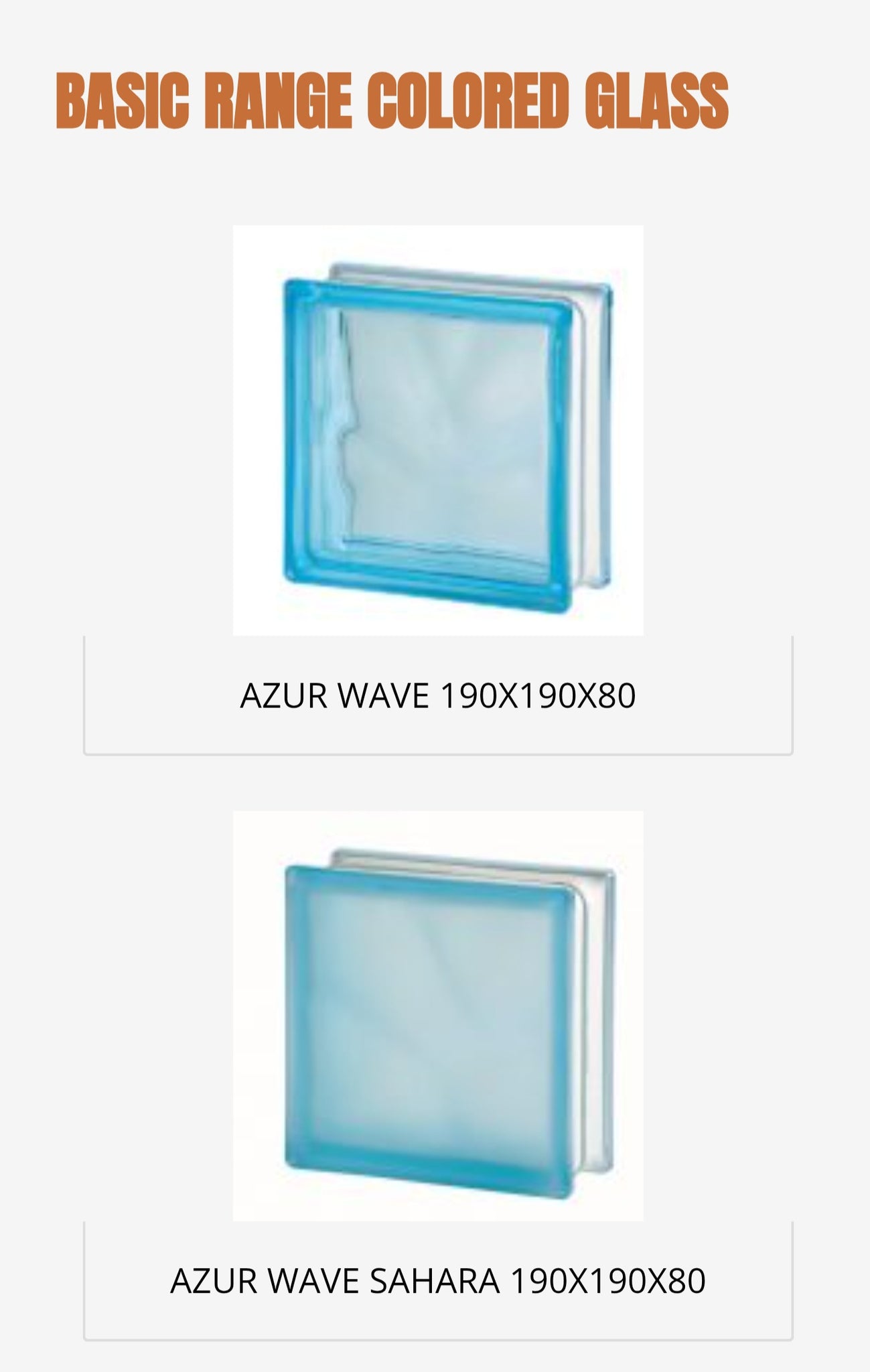 Upvc Block Glass Blocks – uPVC.com.au