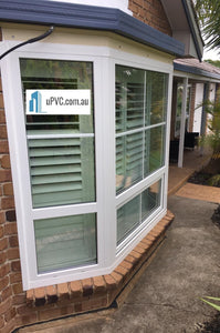 VEKA Softline 70AD Effect Line Double Glazed Tilt & Turn Awning Sliding Tilt Inwards Windows.