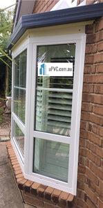 VEKA Softline 70AD Effect Line Double Glazed Tilt & Turn Awning Sliding Tilt Inwards Windows.