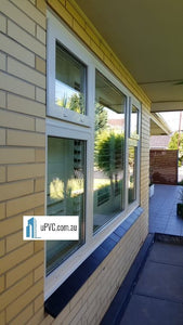 VEKA Softline 70AD Effect Line Double Glazed Tilt & Turn Awning Sliding Tilt Inwards Windows.