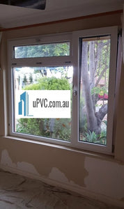 VEKA Softline 70AD Effect Line Double Glazed Tilt & Turn Awning Sliding Tilt Inwards Windows.