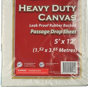 3mm Rubber Backed Canvas (1.5m x 3.6m) (5ft 12')