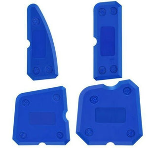 4pc Sealant & Silicone Spreader Finishing Tool Applicator Set