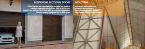 © uPVC.com.au/® ™ DoorHan Australia. RSD: Residential & ISD Industrial Sectional Doors, Sliding, Swing, Aluminium Beam Barriers, Control Accessories & Safety Devices. Shaft 50 PRO Kit. Shaft 80 PRO Kit. Sectional 1000PRO Motor. Sectional 1200PRO Motor.