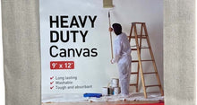 Load image into Gallery viewer, 9oz Heavy-Duty Canvas (2.7m x 3.6m) (9ft 12&#39;)