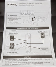 Load image into Gallery viewer, Allegion Legge Vestibule Commercial 995MF Mortice Lock Kit F/20/23-85-8mm (L195mm).