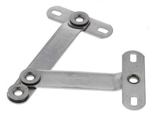 Commercial Stainless Steel Child Safety Window Restrictor - Silver (130mm Opening)