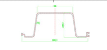 Load image into Gallery viewer, uPVC Vinyl sheet piling is made of hard polyvinyl chloride (PVC) modified with processing facilitation agents, impact strength modifiers, thermal &amp; UV stabilizers, as well as mineral fillers.