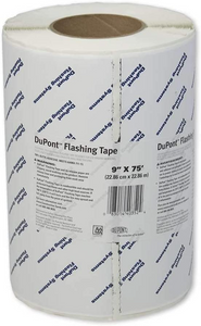 DuPont Adhered Butyl Flashing Tape (W228mm x L22.86m) x1 Roll (9" x 75").