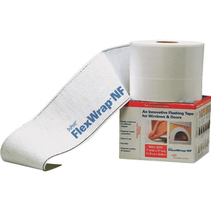 DuPont Tyvek FlexWrap NF Adhered Butyl Flashing Tape (W178mm x L22.86m) x1 Roll (7" x 75").