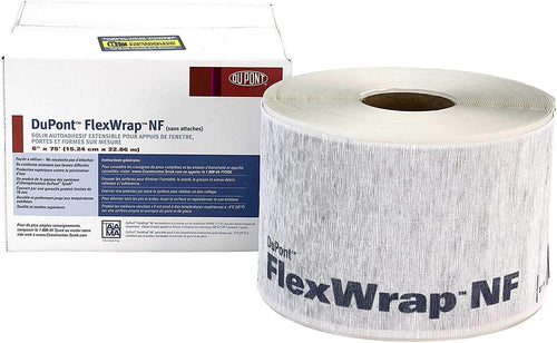 DuPont Tyvek FlexWrap NF Adhered Butyl Flashing Tape (W152mm x L22.86m) x1 Roll (6