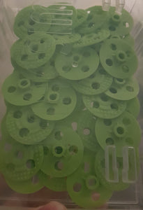 EPS Panel Washer (Green) x4 Holes (Washers & Fixings are required at every 300mm).