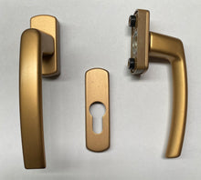Load image into Gallery viewer, Tilt &amp; Turn (TT) MACO Symphony #11073 Bronze Window Non-Key Handle (No Spindle) Alloy (F4).