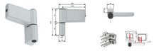 Load image into Gallery viewer, Jocker Door Hinge (Overview).