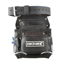 Load image into Gallery viewer, Kincrome #K7472 10-Pocket Waist Leather Tool Bag.