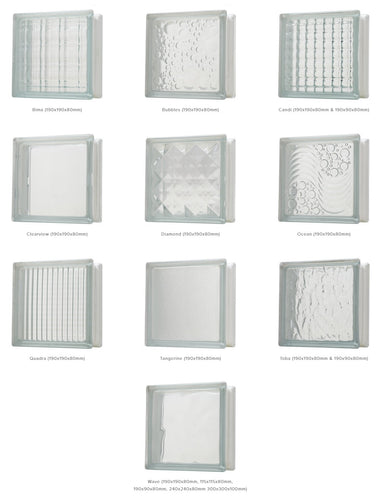 Mulia Glass Blocks (Indonesian Range).