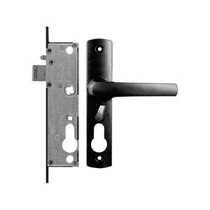 Generic Hinged Screen Door Lock F-16/BS-28/PZ-60/7mm Black.