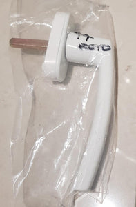 Tilt & Turn (TT) NT White Window Non-Key Handle (35mm Spindle) Alloy (RAL 9016).