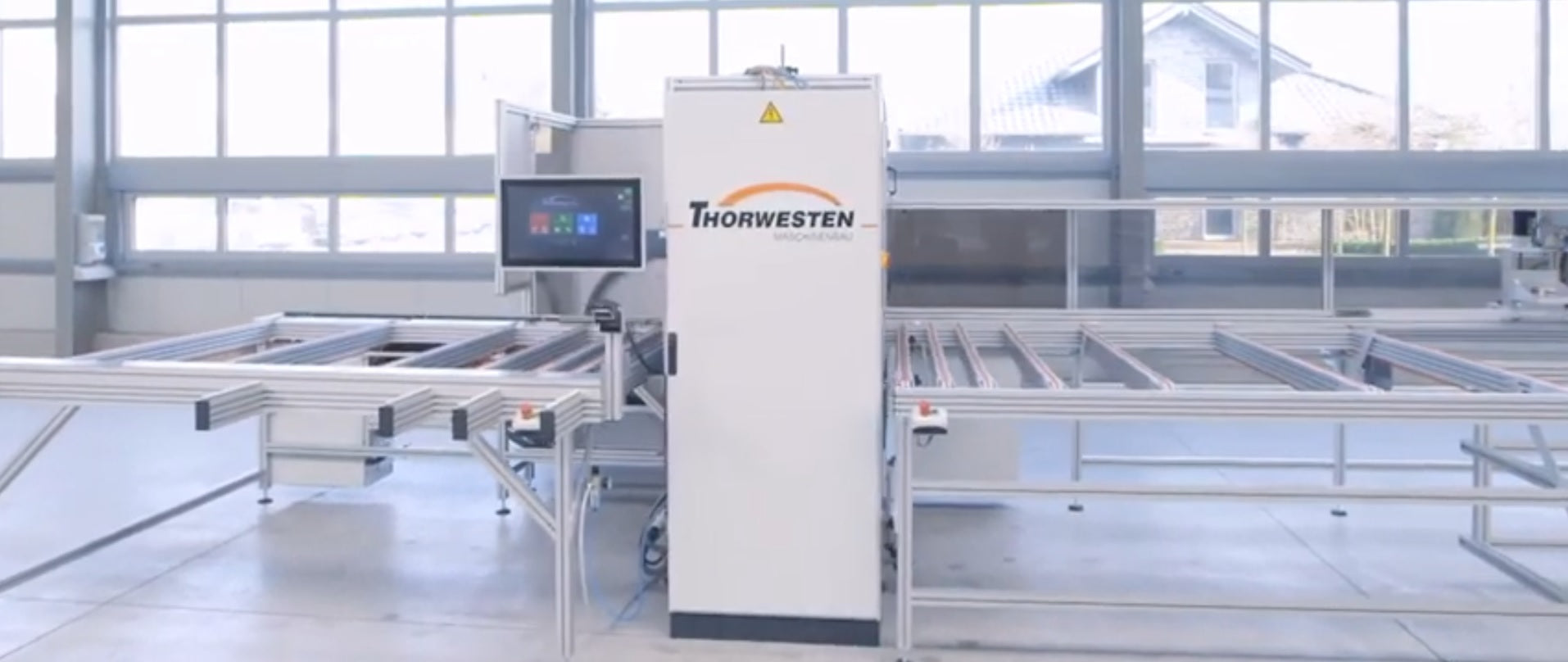 Thorwesten Maschinenbau uPVC CNC Profile Machining Centre.